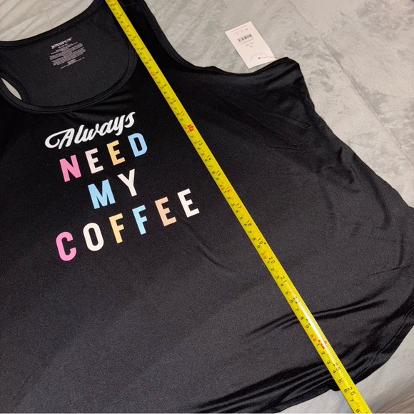 “Always Need My Coffee” Soft Tank Top - XL - Picture 9 of 11